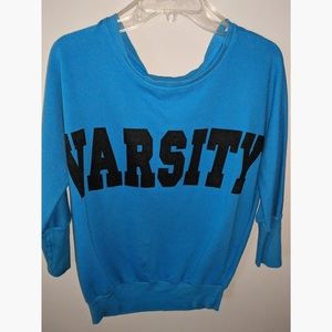 Varsity Shirt 3/4 Length Sleeve